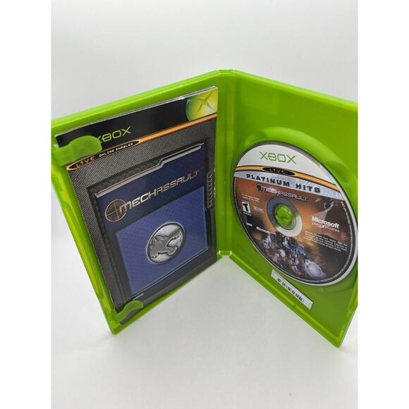 Microsoft XBOX 2003 Platinum Hits MECHASSAULT Video Game TESTED & WORKS! - Picture 5 of 8